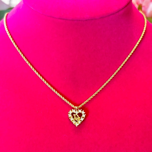 Dior Jewelry - Vintage Dior Heart Necklace